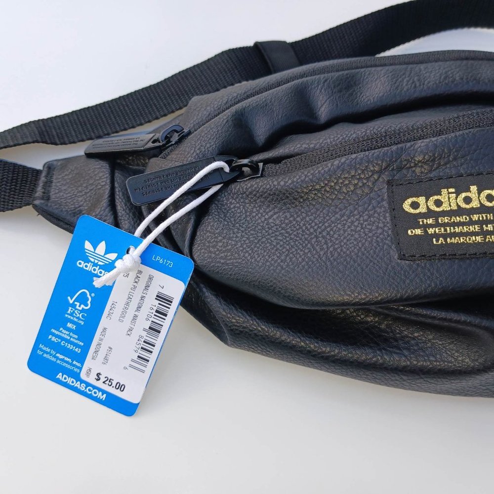 *NEW* Adidas Belt Bag Black Size 48 - Picture 4 of 11